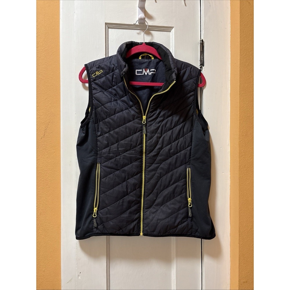 CMP Thermic Pack Down Filled Quilted Vest Navy Women's L
